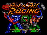 Rock N Roll Racing, capture d'écran